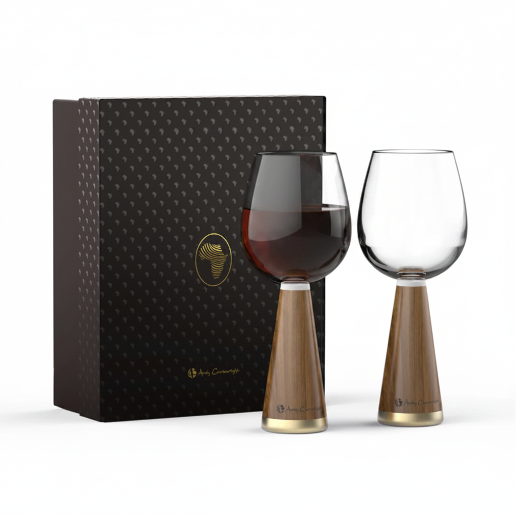 Wine glasses with box